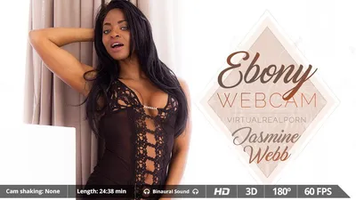 Ebony Webcam Solo Black Girl Playing In Shower VR Porn Video
